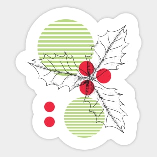 Minimal Christmas Sticker